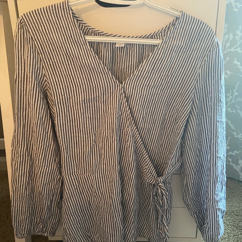 Old Navy Wrap Top Worn Once